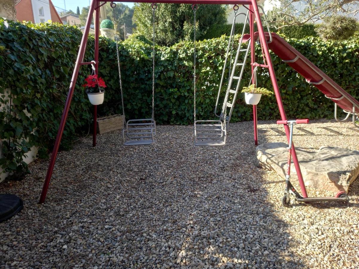 Casa Acogedora Familiar Con Piscina Pallejá Eksteriør billede
